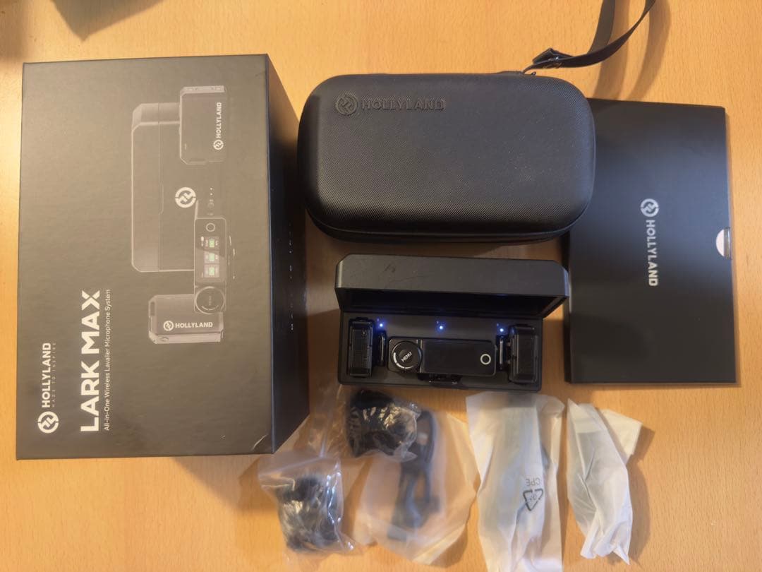 t*o様 HOLLYLAND LARK MAX ワイヤレスマイクシステム