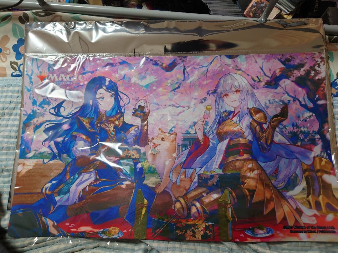放浪皇のお花見　プレイマット　未開封　集合絵