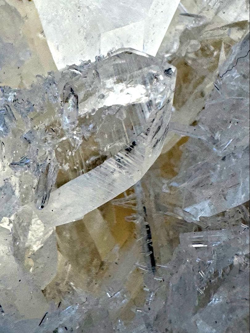 【国産鉱物】水晶クラスター(宮崎県) 鉱物標本