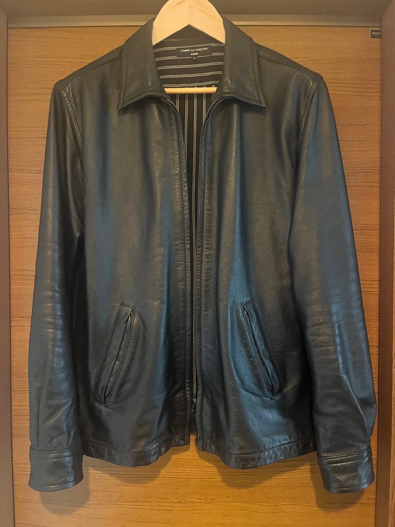 y*u様 コムデギャルソン　オム　レザージャケット