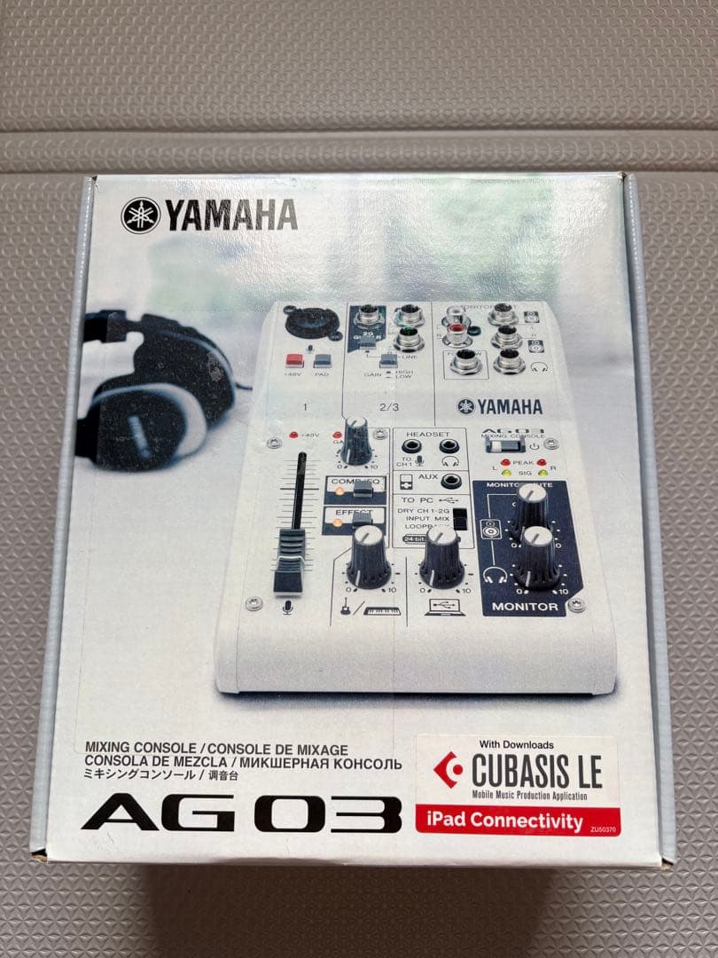 YAMAHA ウェブキャスティングミキサー AG03