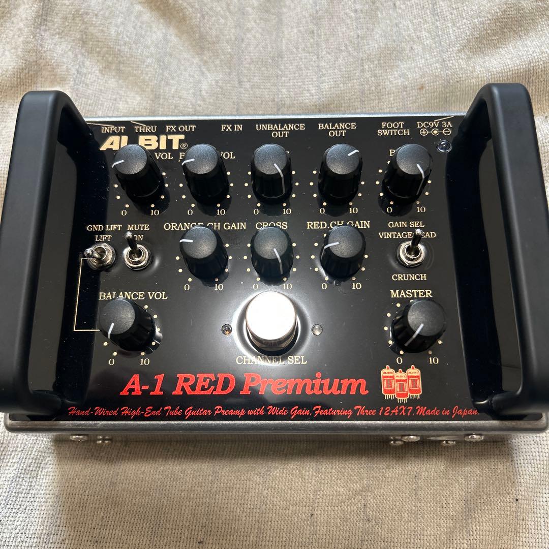 ALBIT A-1 RED Premium ギター プリアンプ