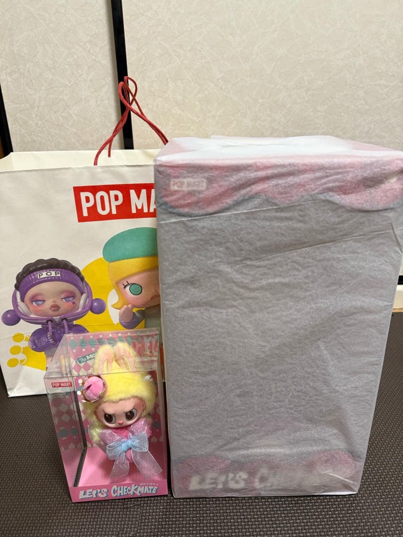 ぬいぐるみ Popmart labubu LET'S CHECKMATE