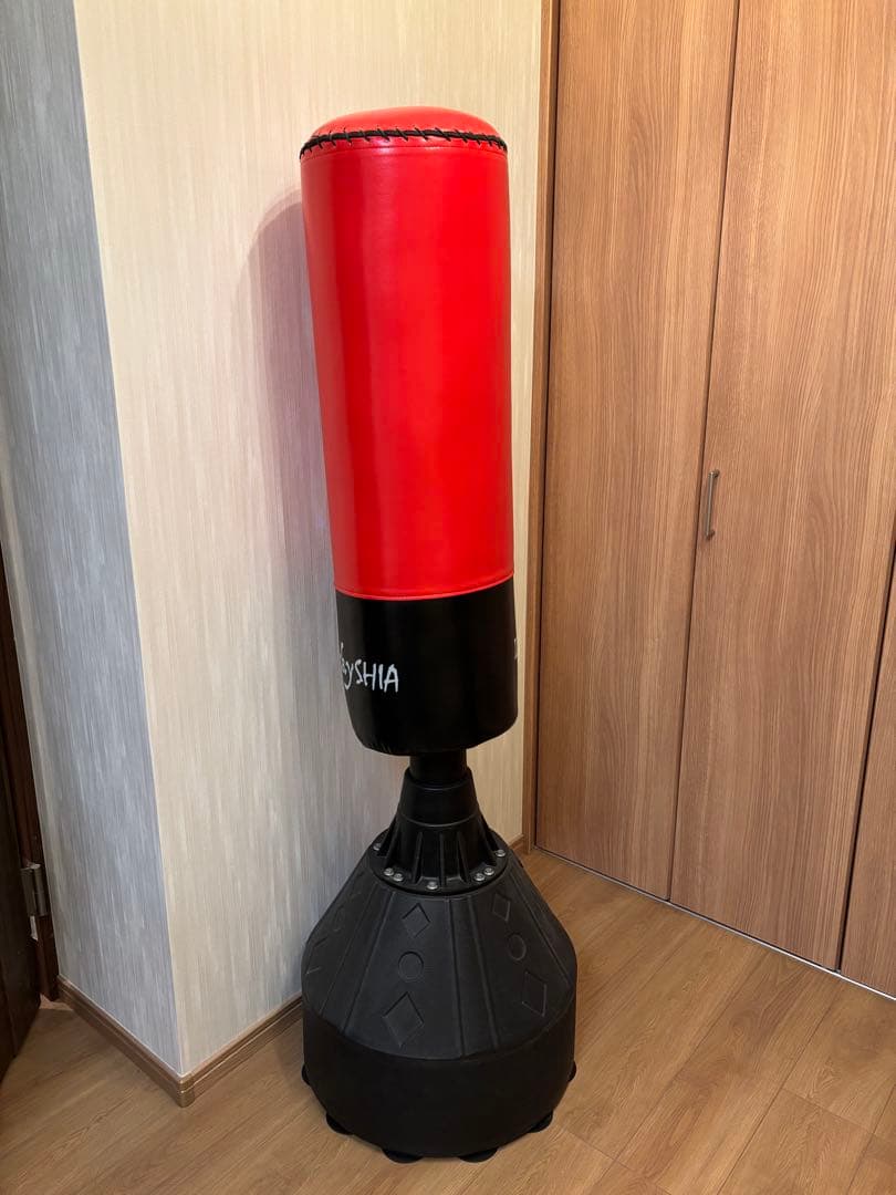 自立型サンドバッグ　吸盤式