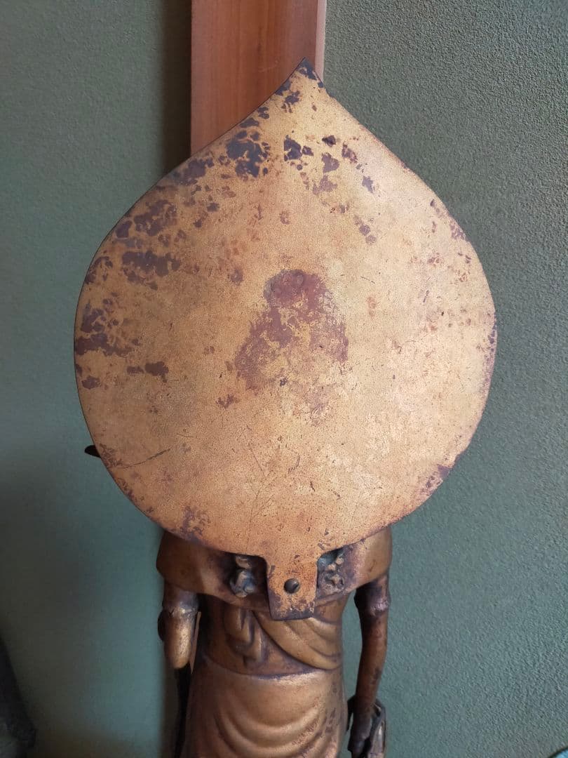 ♥大きな♥観音像♥立像【光雲】高７２３ｍｍ　銅製　観音様　ブロンズ像　仏像　骨董