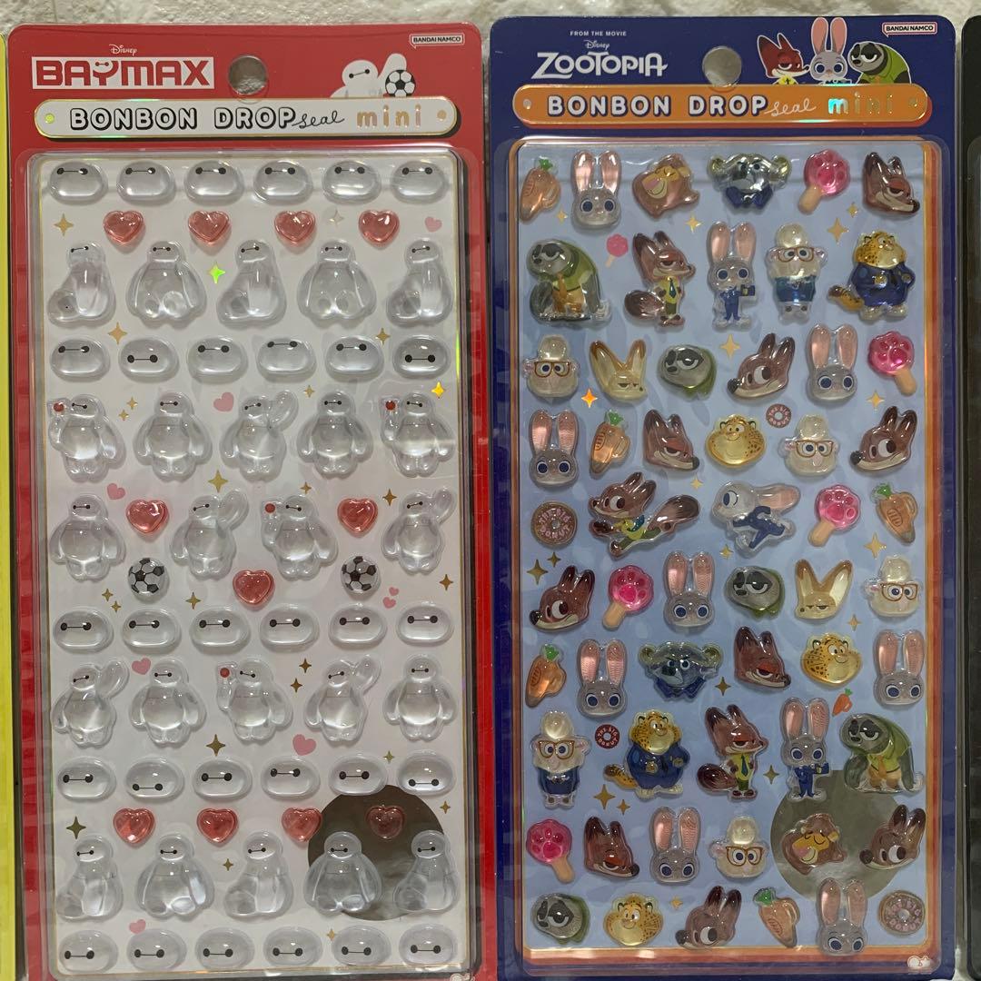 ［１０枚］ボンボンドロップシール・mini・ディズニーコンプリート・スヌーピー