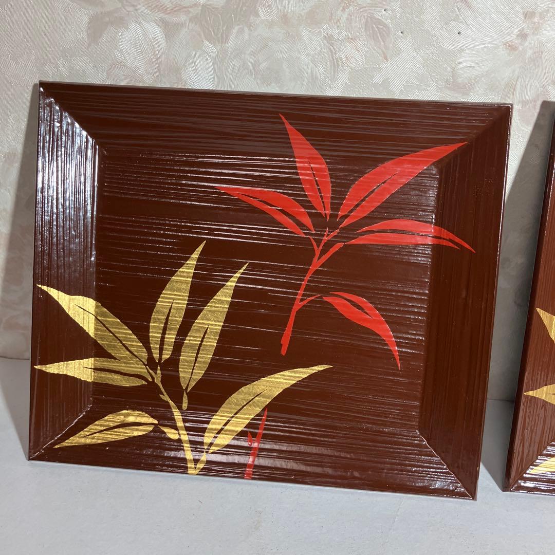 漆器お台（銘々皿５枚）