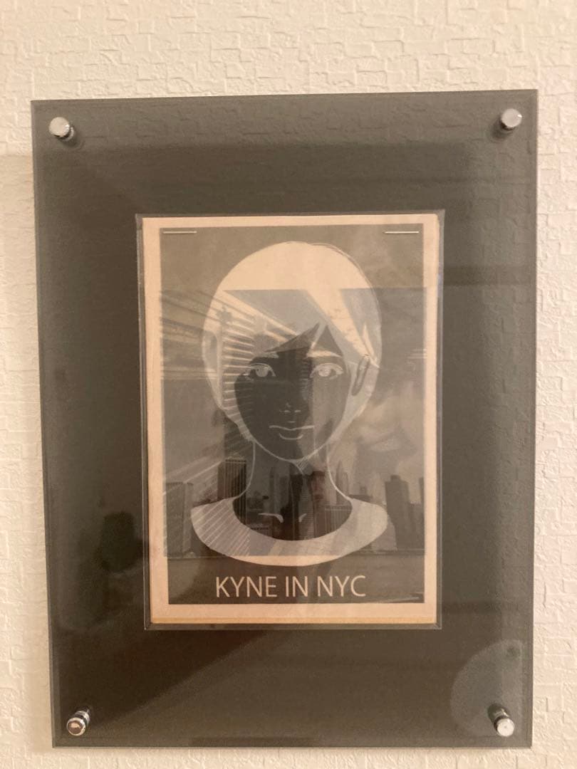 KYNE IN NYC 2017 KYNE氏手作り作品zine