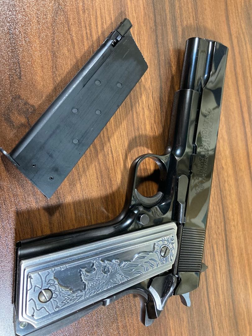 ウエスタンアームズ　MKIV シリーズ70 ブラッククローム　ガスガン