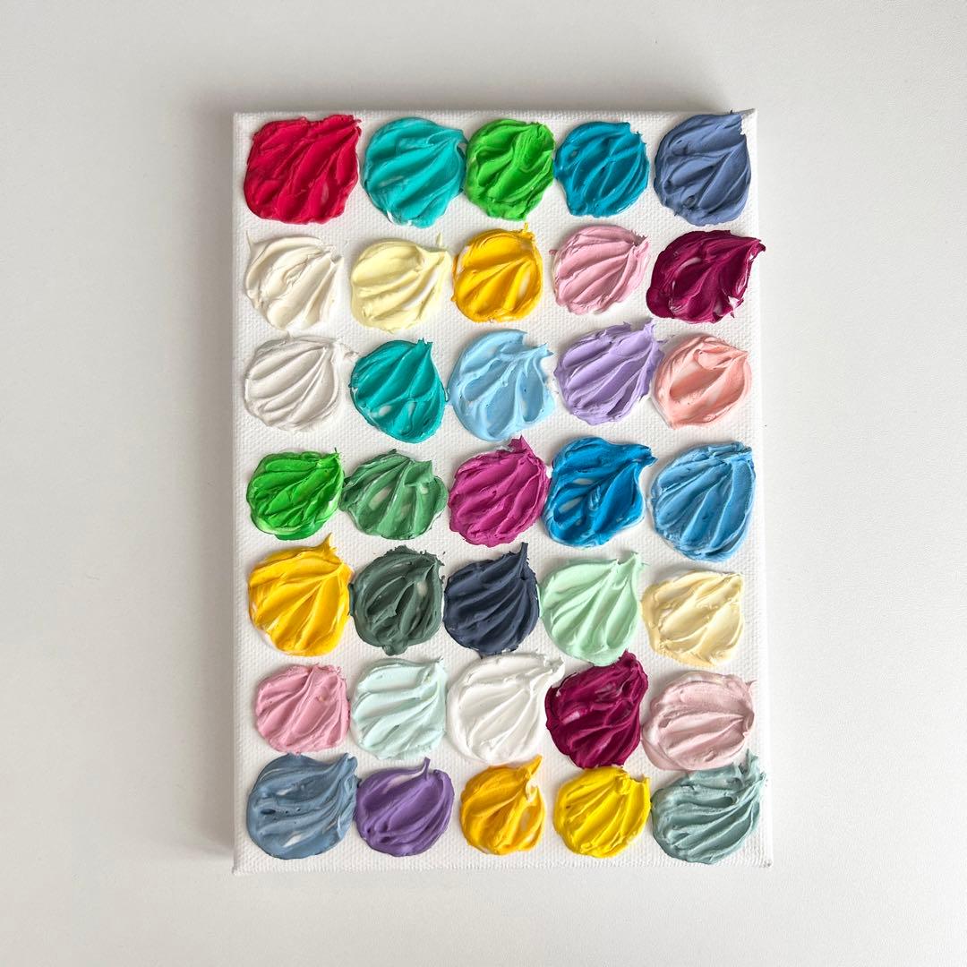 絵画原画 アクリル画テクスチャーアート