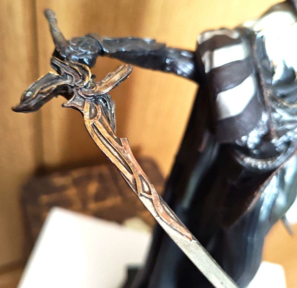 天野喜孝 ナイトメア 黒衣の剣士ソフビ 原型師 竹谷隆之 個人による彩色済