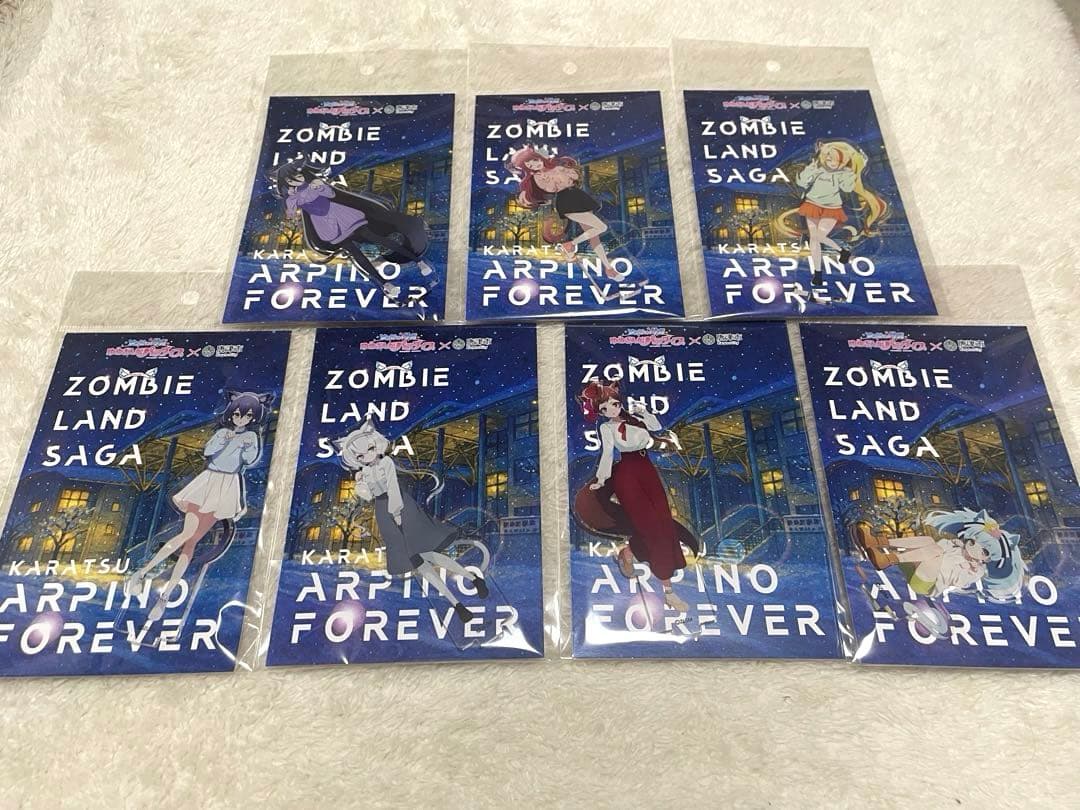 ゾンビランドサガ アクリルスタンド7点セット