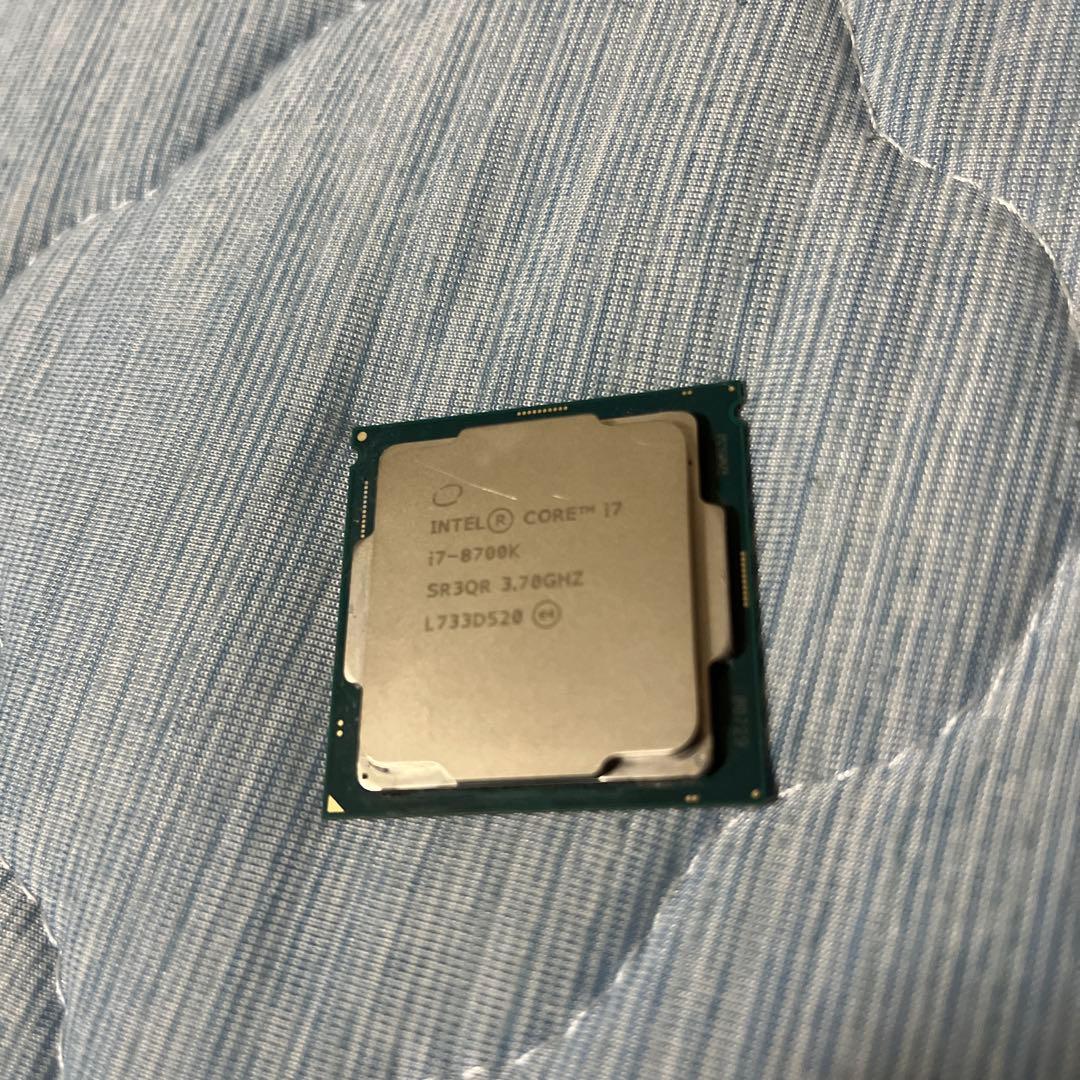 CPU Intel Core i7-8700K CPU 3.70GHz