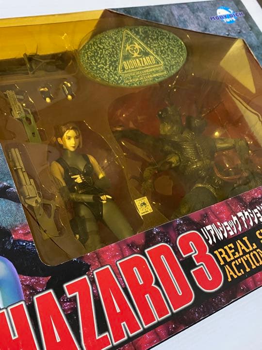 バイオハザード3リアルショックアクションフィギュア ジルＶＳブレインサッカー