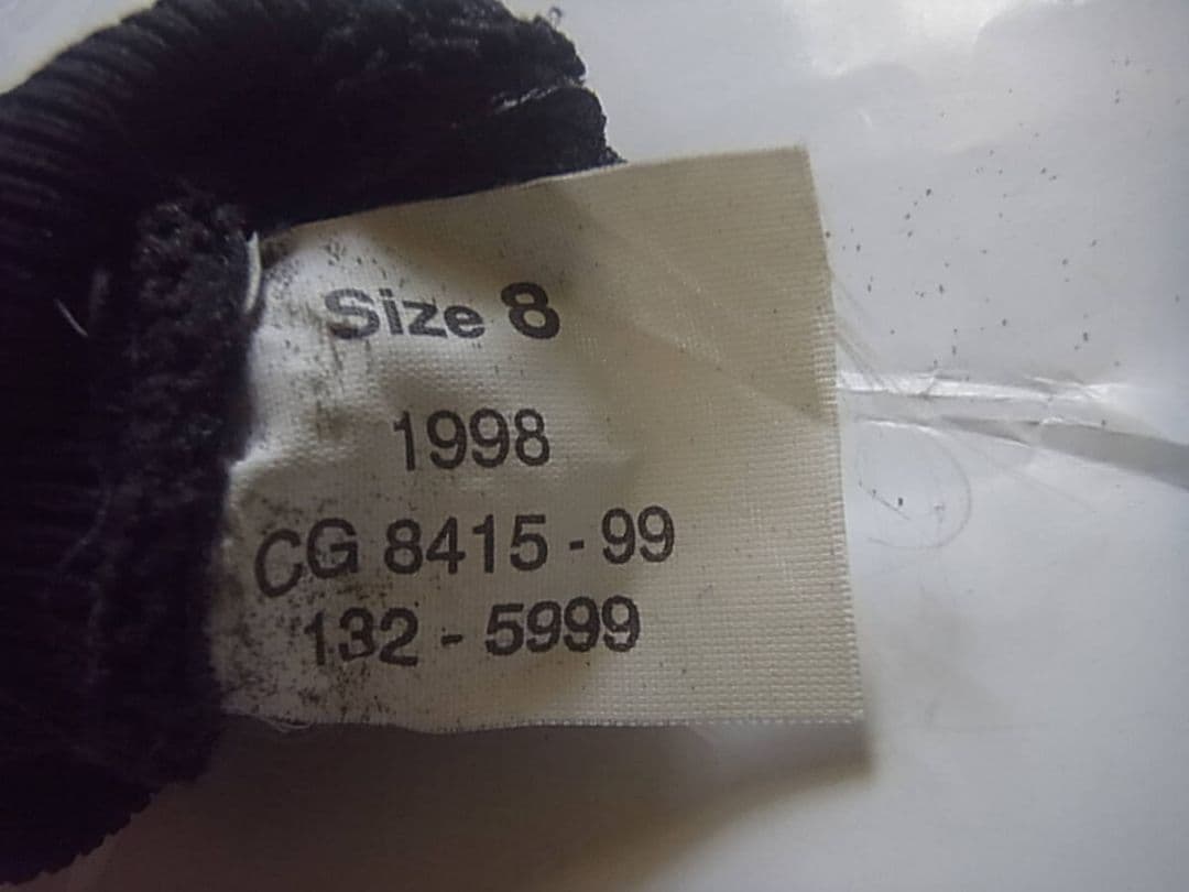 希少 イギリス軍 ブラックレザーコンバットグローブ タグ付きサイズ８ SAS