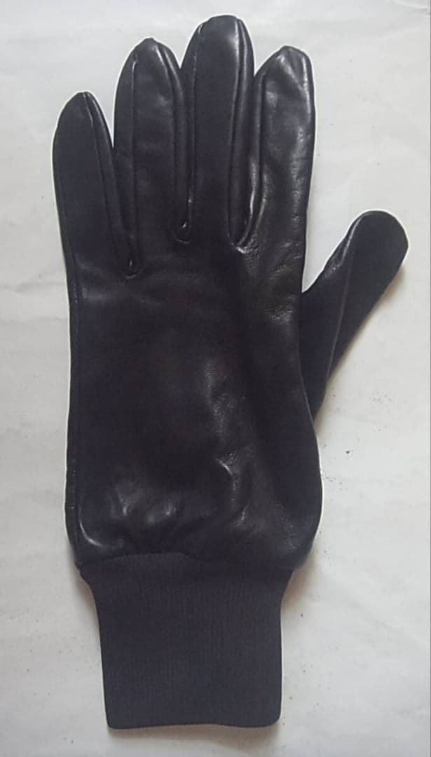 希少 イギリス軍 ブラックレザーコンバットグローブ タグ付きサイズ８ SAS