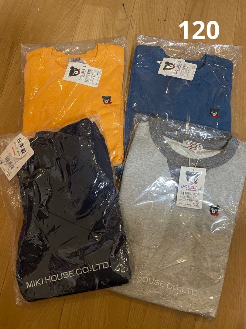 MIKI HOUSE DOUBLE B トレーナー 120cm