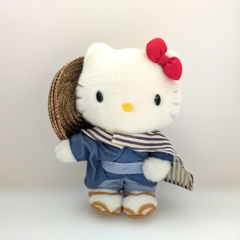 も*ロ様 【激レア】ハローキティ 上州限定 国定忠治 2001年 ぬいぐるみ