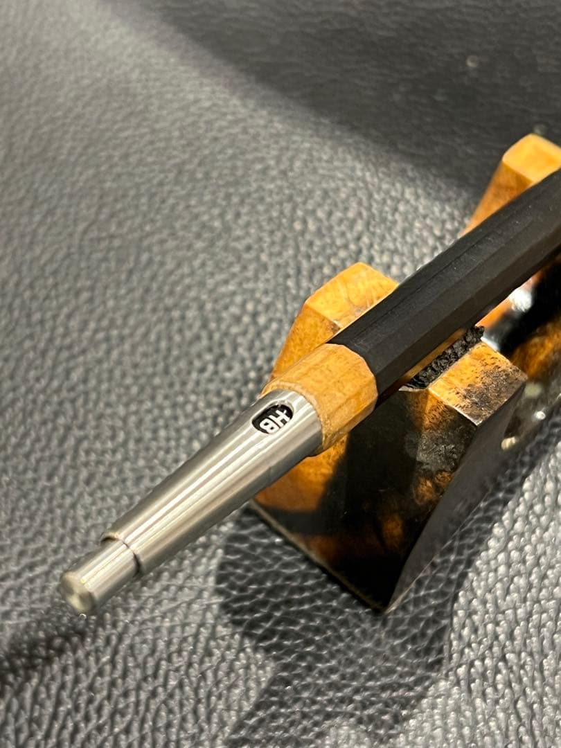 いぇい　pg5+アフリカンブラックウッド12角軸+オプションフルステンレス