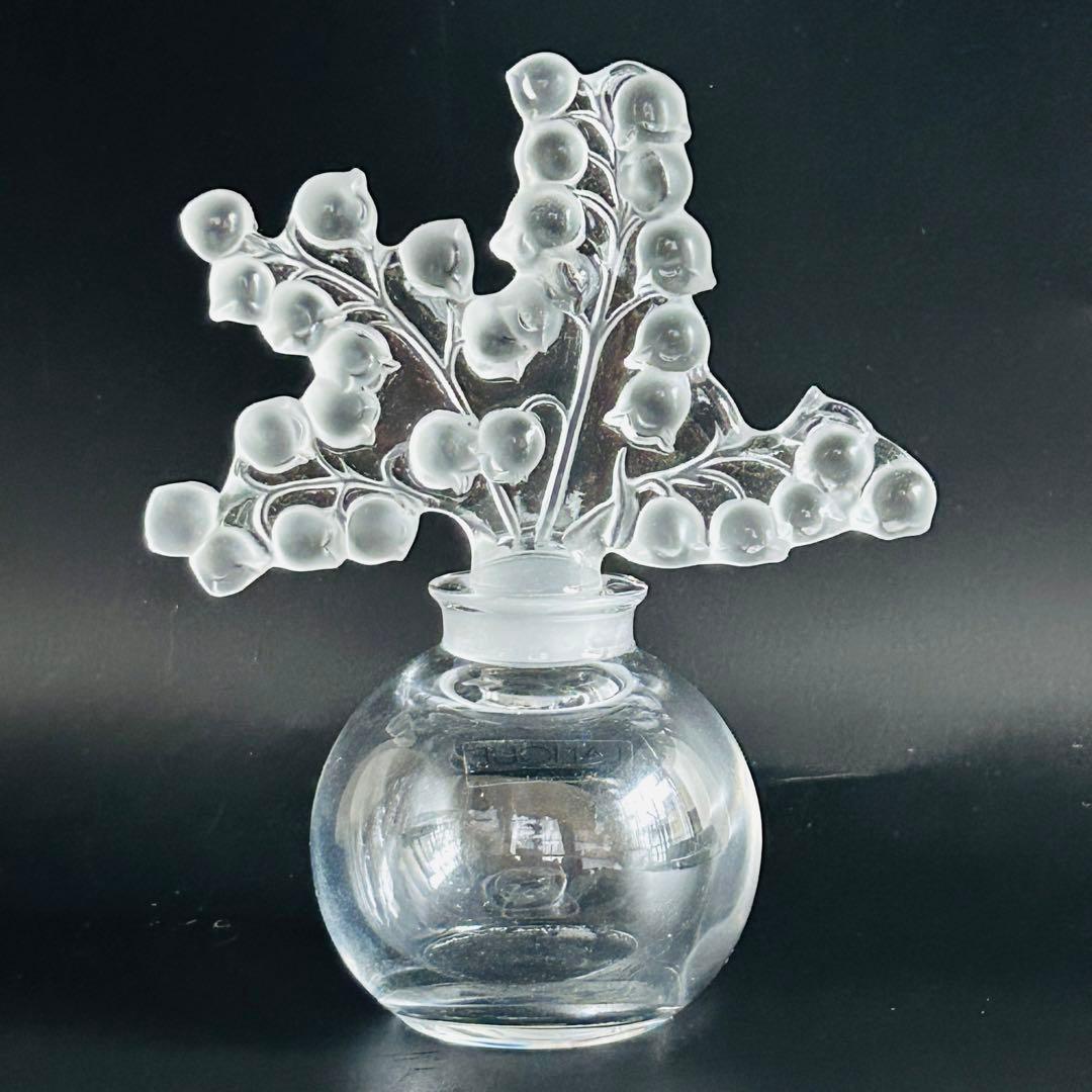 【未使用★美品】ルネ ラリック 香水瓶 クレールフォンテーヌ すずらん