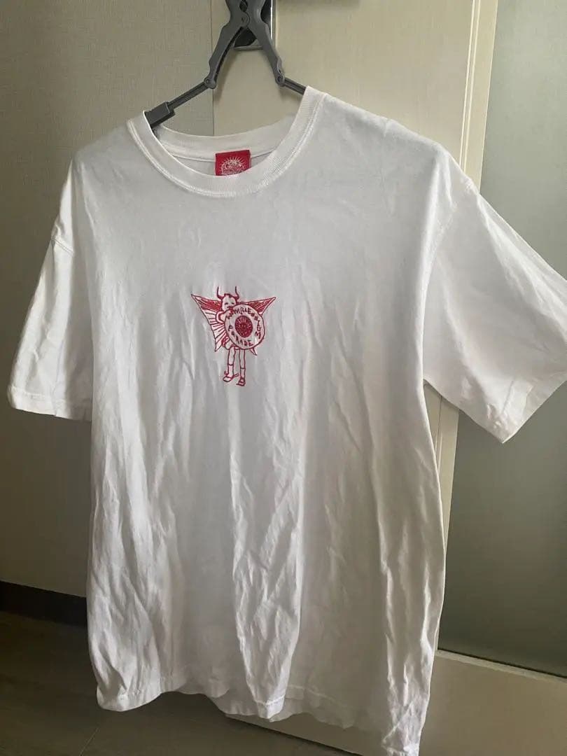 ミレパ　刺繍ホワイトTシャツ Mサイズ　2019年