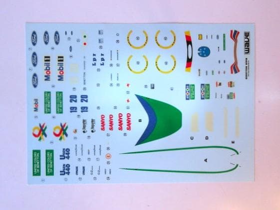 特価 WAVE (1/24) ベネトン B191B M.シューマッハ