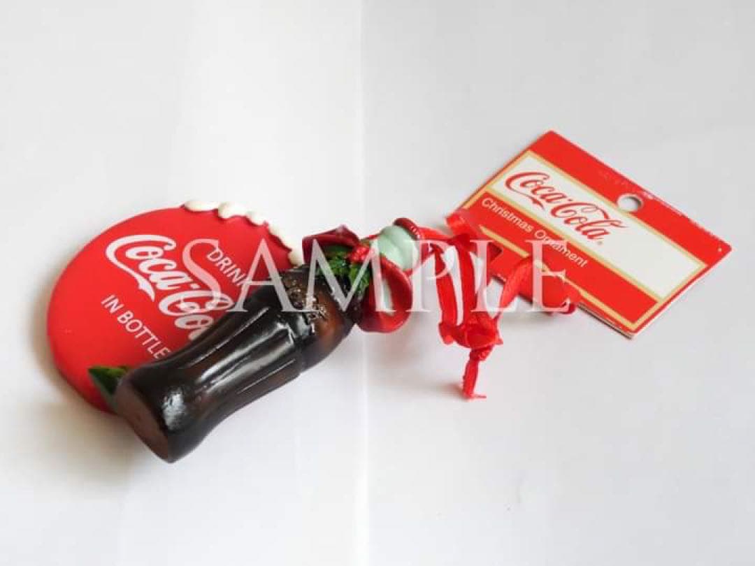 コカ・コーラ「ボトル」クリスマス　ビンテージオーナメント