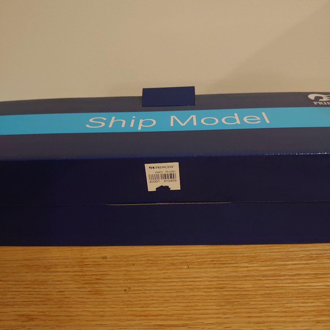 豪華客船　ダイヤモンドプリンセス　模型　ミニチュア