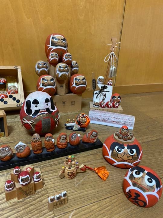 希少 だるま 大量 約50点 日本各地 1960年代 達磨 郷土玩具 民芸品