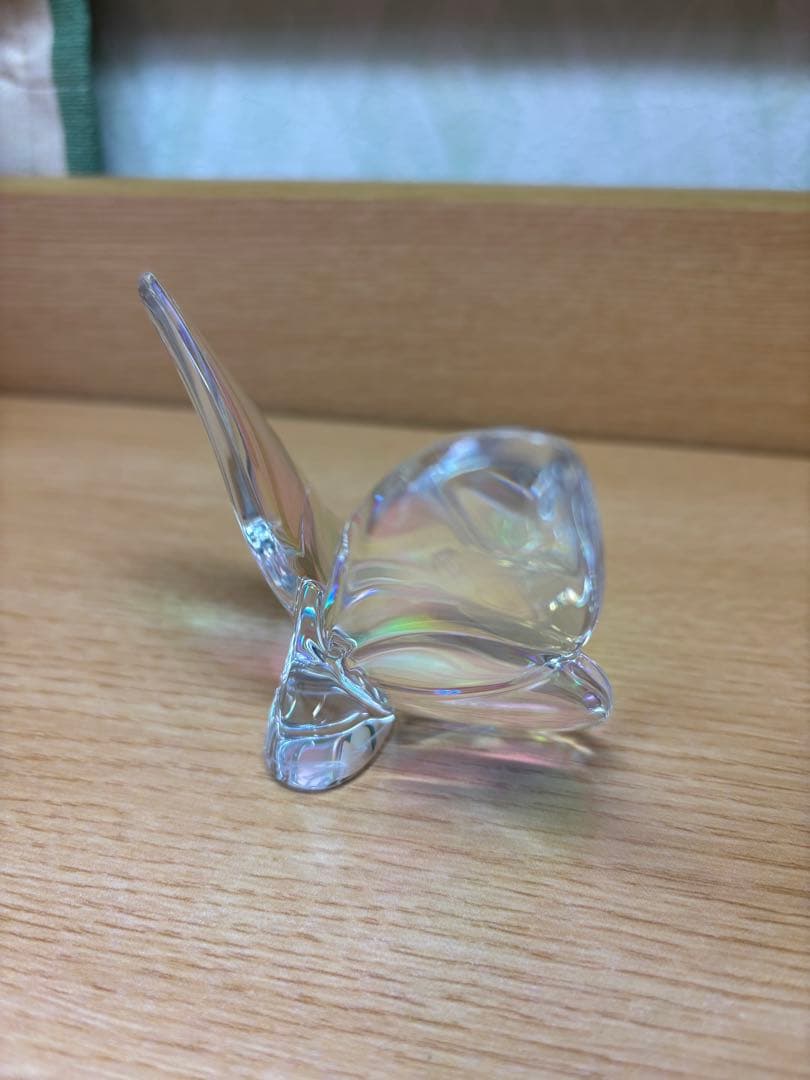 【未使用】バカラ ラッキーバタフライ イリゼクリア 箱・カード付