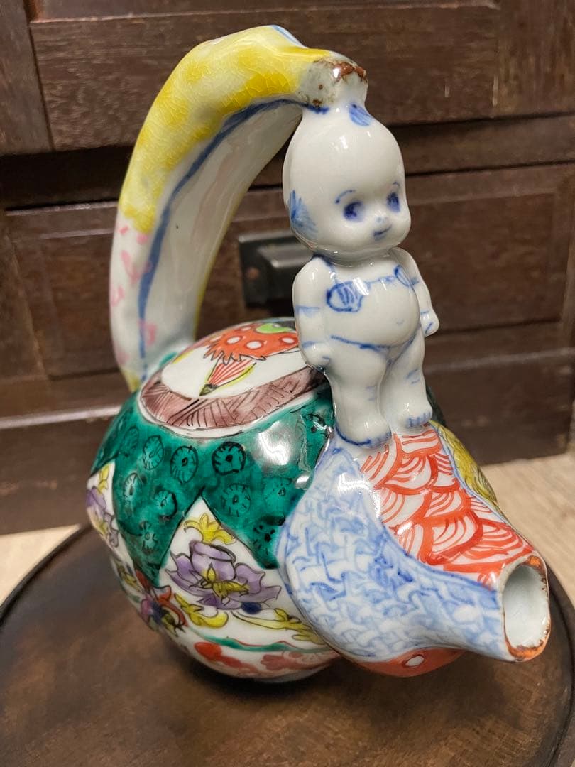 田辺京子　九谷焼　希少！マト子徳利