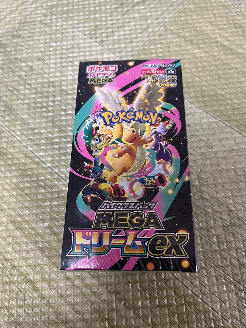 ポケモンカード　MEGAドリームex　1BOX シュリンク付　新品未開封