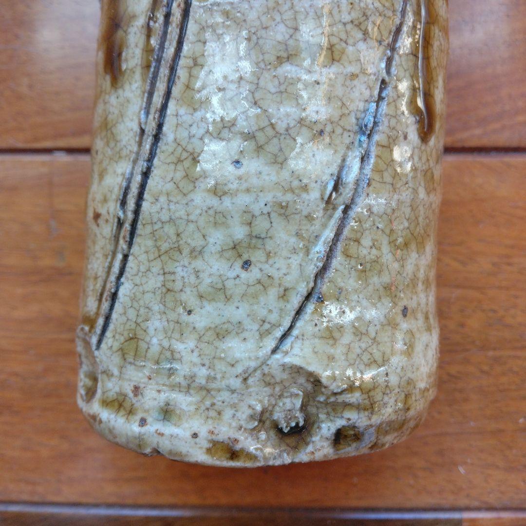 陶芸作品 緑釉の壺