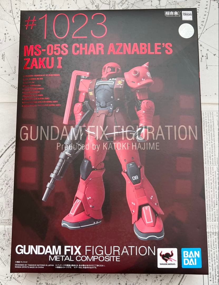 ガンダム FIX FIGURATION MS-05SザクI シャア専用機
