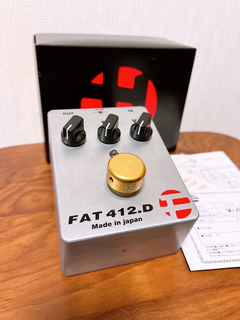 FAT 412.D ギターエフェクター 松本孝弘