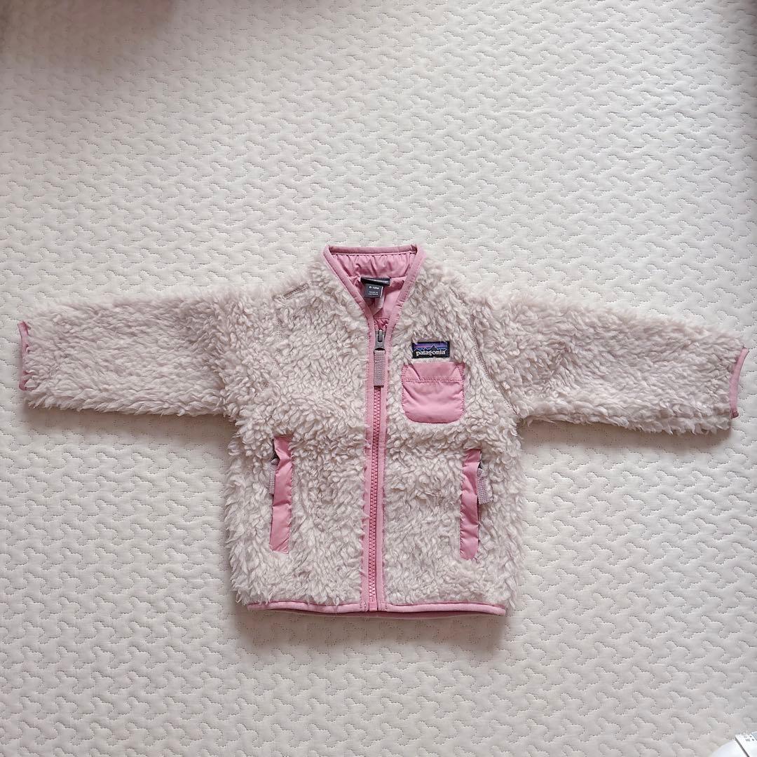【美品】　patagonia レトロX ジャケット　ベビー　6-12M ピンク