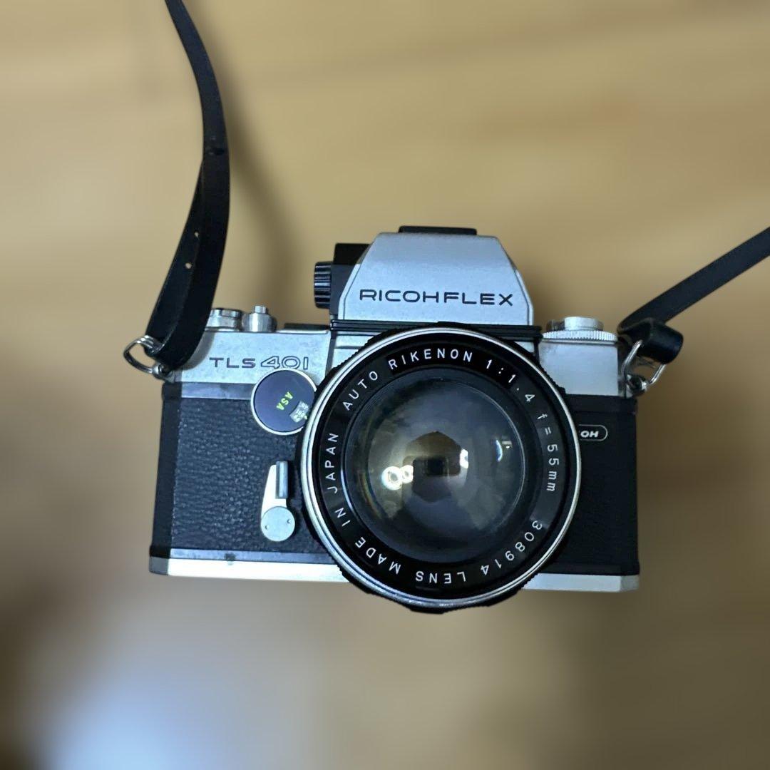 Ricoh TLS401 & Olympus OM-2n 一眼レフカメラセット