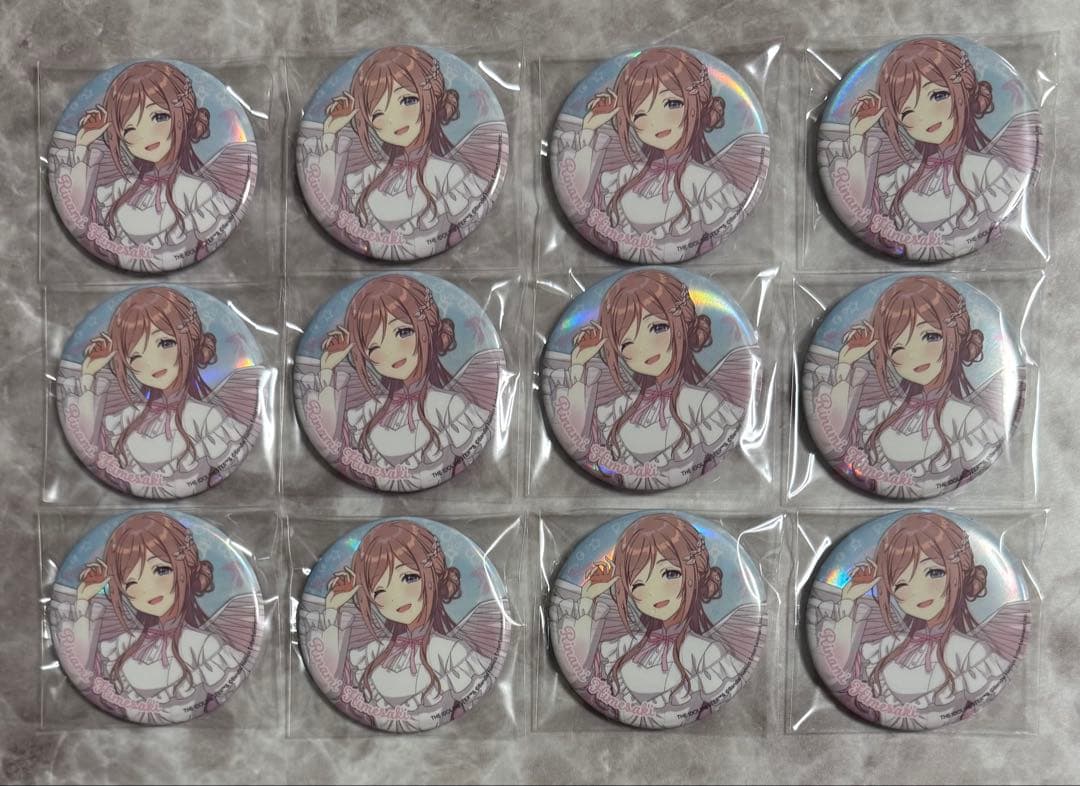 学マス　サンシャイン　莉波　缶バッジ　まとめ売り