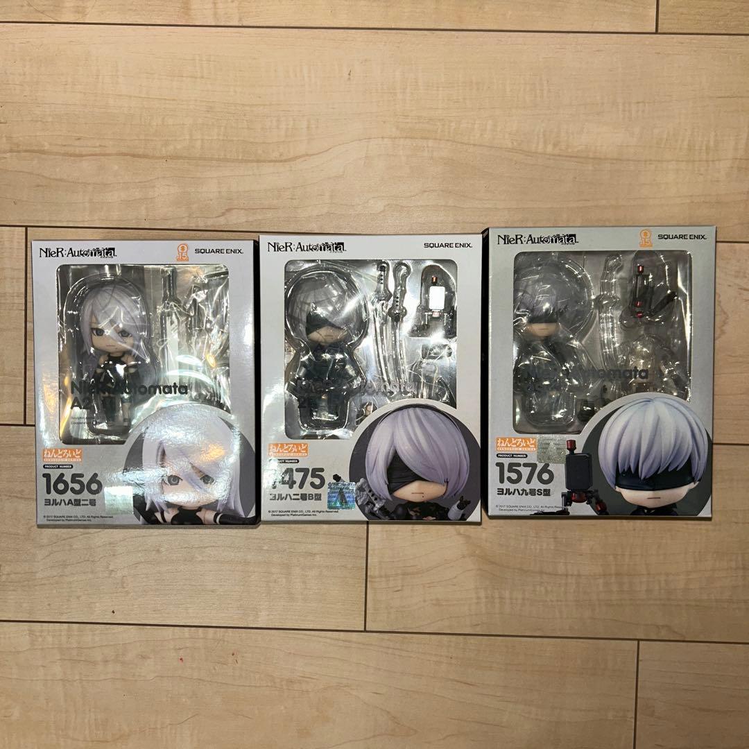 ニーアオートマタ　ねんどろいど　A2 2B 9S