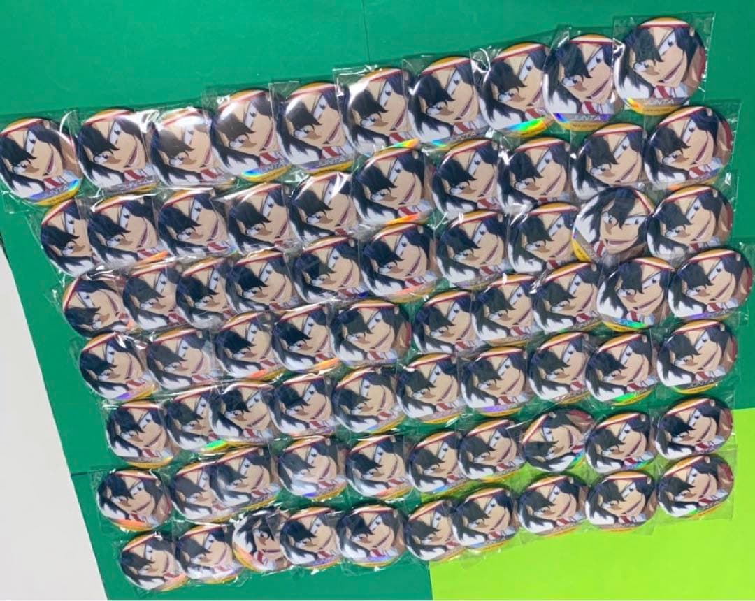 弱虫ペダルGLORY LINE ホログラム缶バッジ 手嶋純太