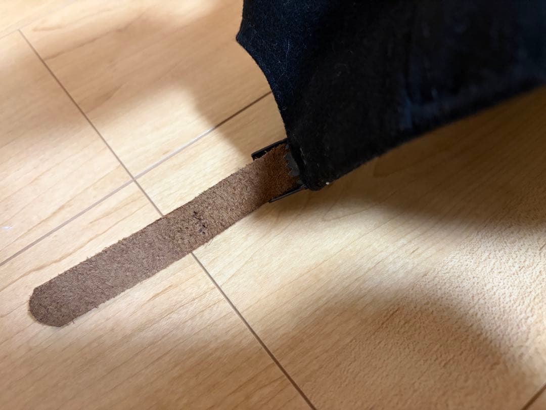 廃盤品エベッツフィールド×ネクサス7キャップ帽子レザーベルトN7ロゴ　ブラック