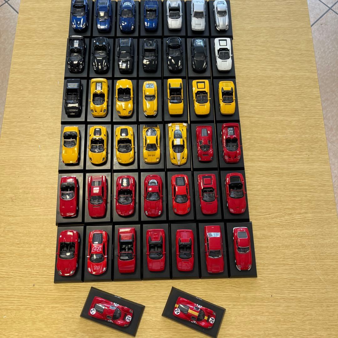 京商　Ferrari ミニカーコレクション 44台