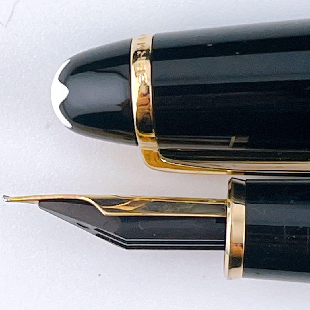 モンブラン 万年筆 マイスターシュティック 14K ケース　インク付き　EF