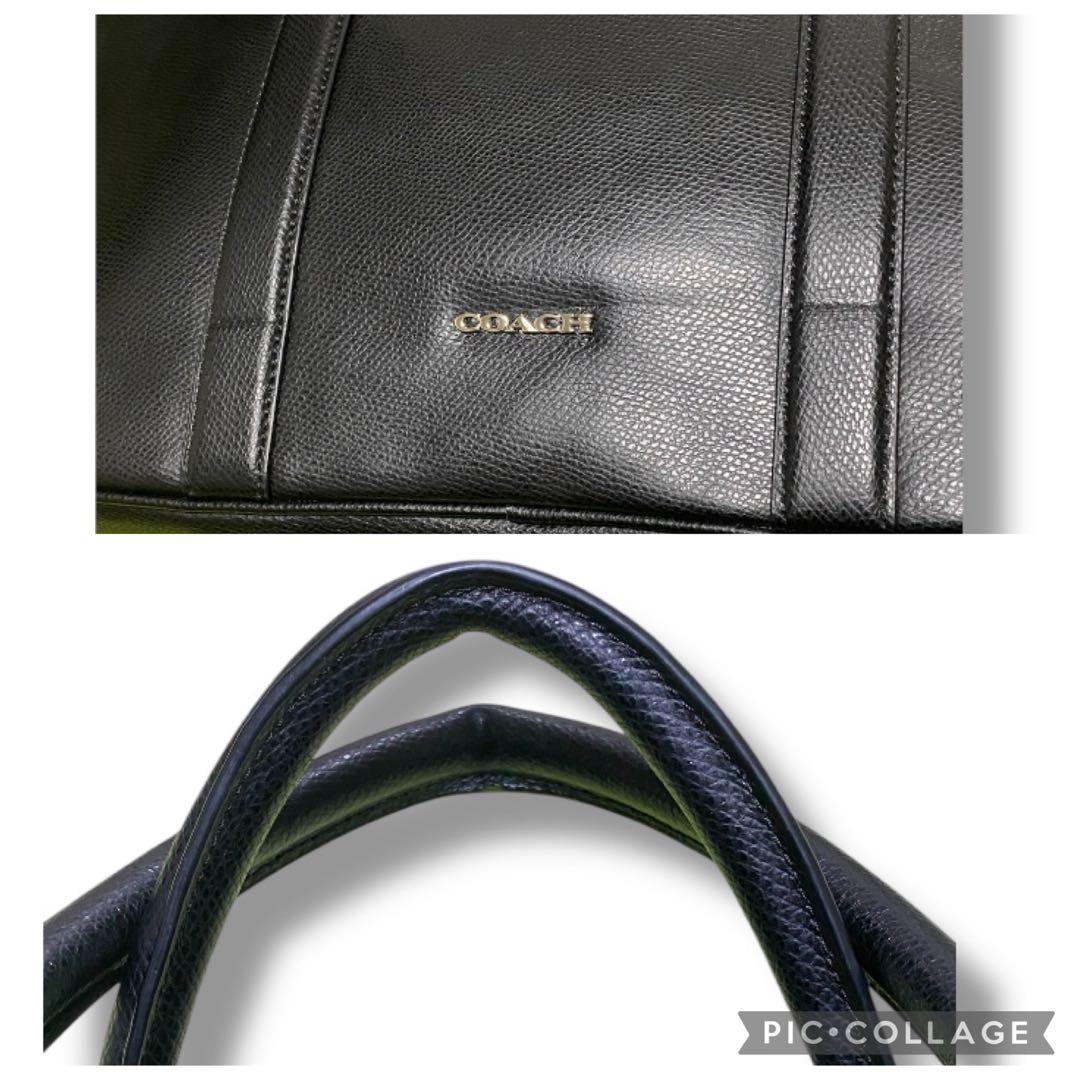 COACH コーチ　2wayビジネスバッグ　メトロポリタン　レザー　ブラック