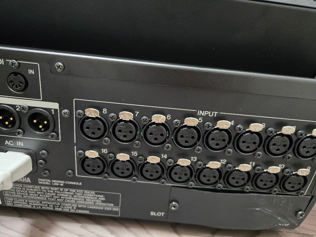 【YAMAHA】ヤマハ卓上デジタルミキサーLS9-16