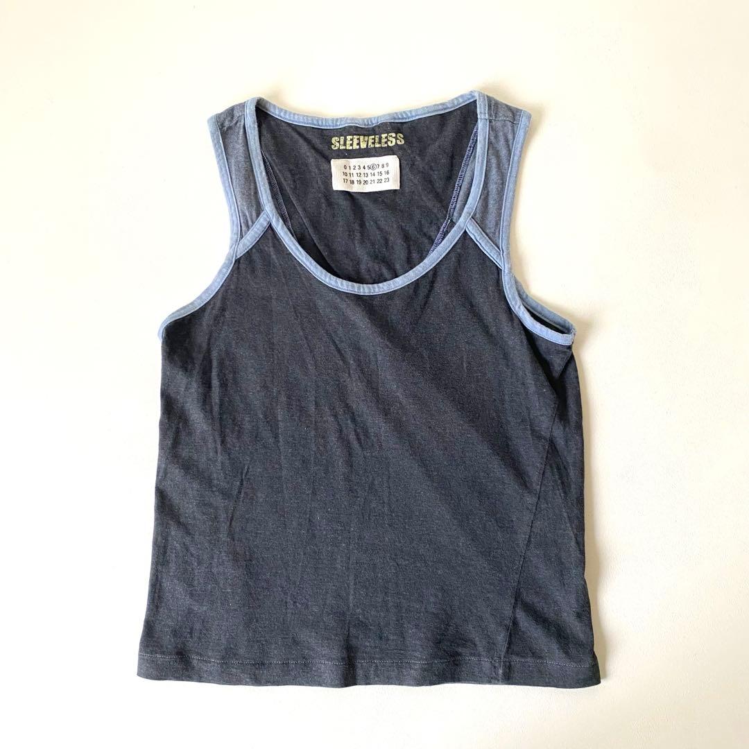 【初期】MM6 タンクトップ　トップス マルタンマルジェラ カットソー Tシャツ