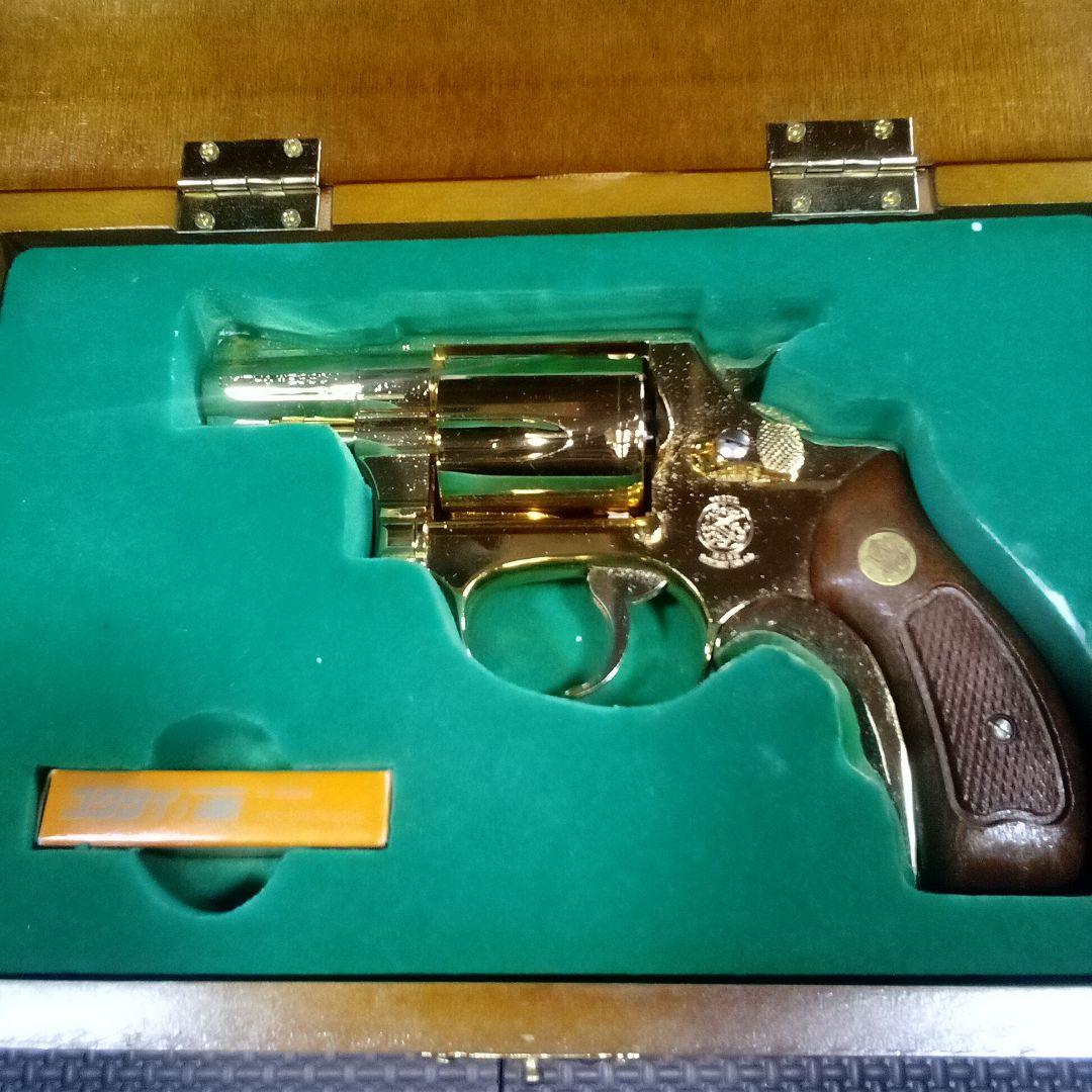 コクサイ　M36 チーフスペシャル　24Kメッキ　未発火　美品