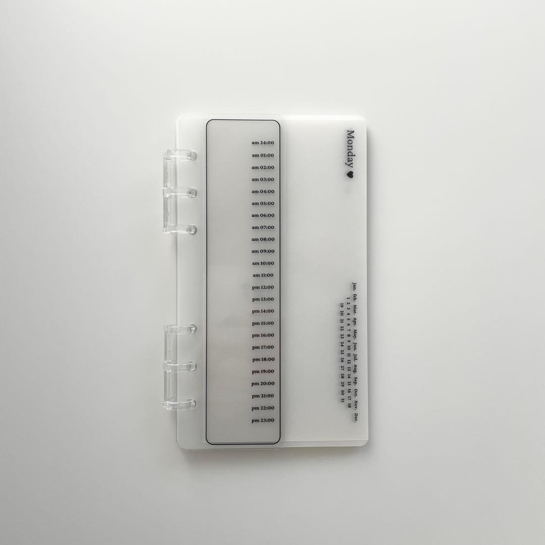 早い者勝ち　韓国　貯金　バインダー　カバー　リフィル　デイリー