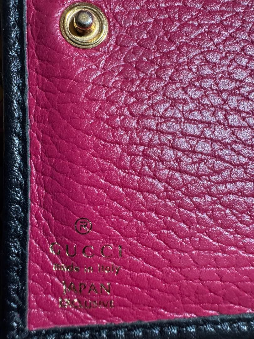 GUCCI 日本限定 ダブルG 二つ折りウォレット