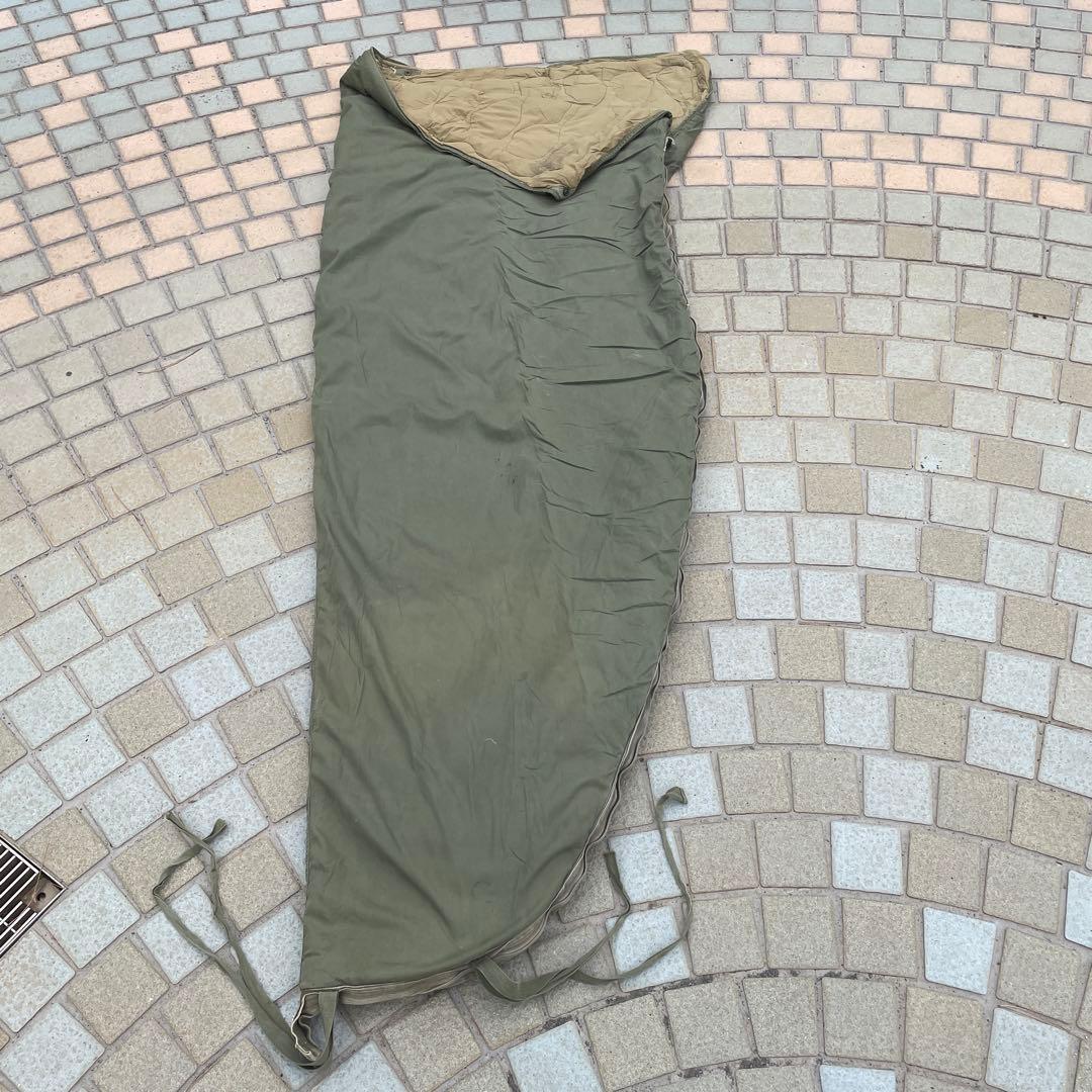 希少！50s アメリカアンティーク　US米軍ミリタリー寝袋USAヴィンテージ古着